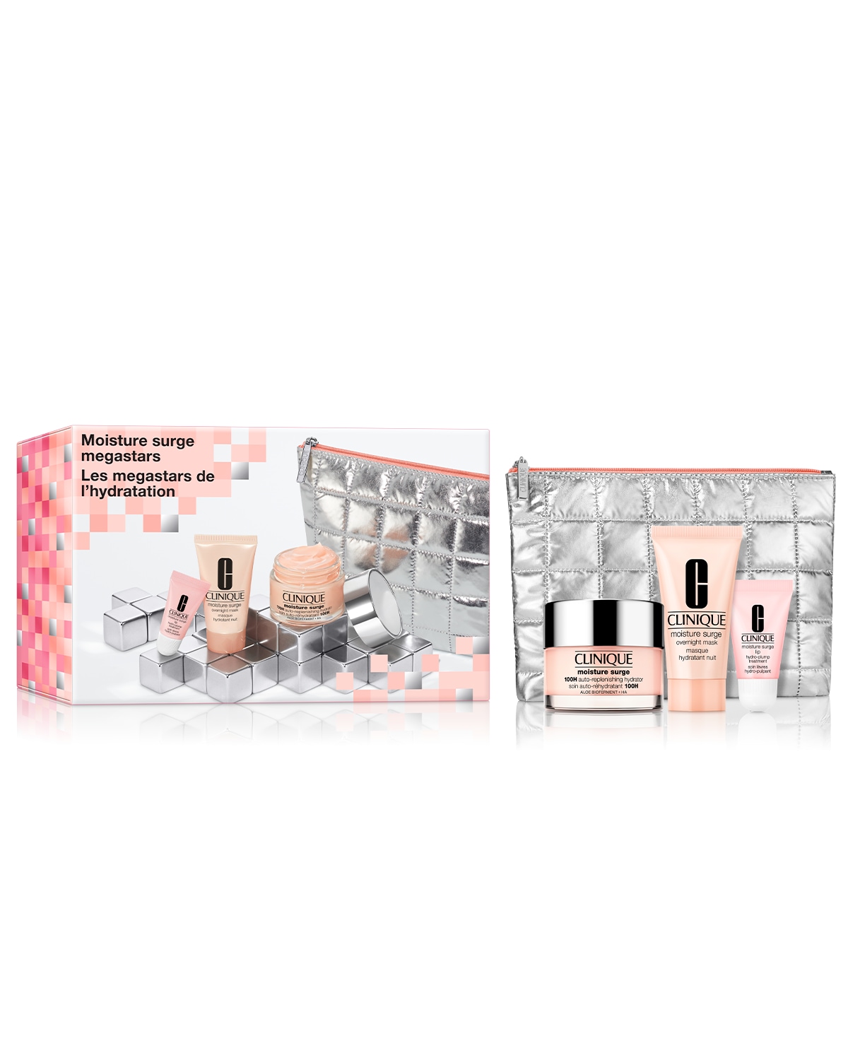 ชุดของขวัญ Clinique moisture surge megastars skincare set